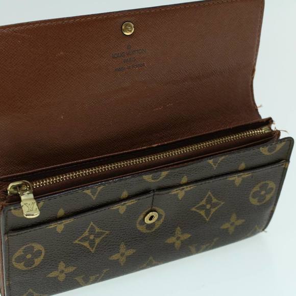 LOUIS VUITTON Monogram Portefeuille Sarah Long Wallet M61734 LV Auth 53797 - Picture 8 of 16